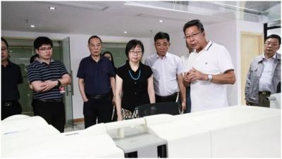 寧波高新區(qū)管委會(huì)主任黃利琴書記到我司指導(dǎo)工作